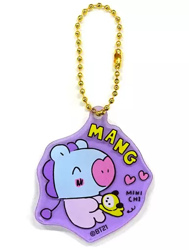 MANG(ジェイホープ) アクリルキーホルダー 「『BT21カフェ』 ～MY LITTLE BUDDY～」