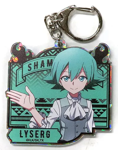 リゼルグ・ダイゼル ホロアクリルキーホルダー カフェver. 「シャーマンキング×Chugai Grace Cafe」