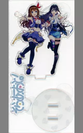 ときのそら＆富士葵 特製アクリルスタンド 「バーチャルYouTuber そらあおと!」 fanicon入会特典