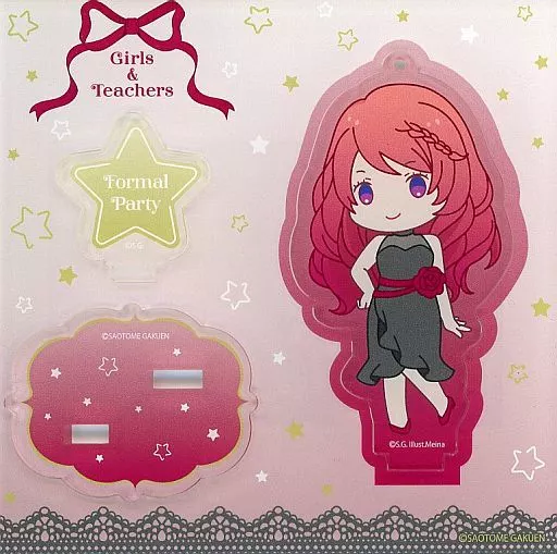 渋谷友千香 Cute Girls＆Cool Teachers スタンド付きアクリルキーホルダー Formal Party ちびキャラVer. 「うたの☆プリンスさまっ♪」 SHINING STORE2021グッズ