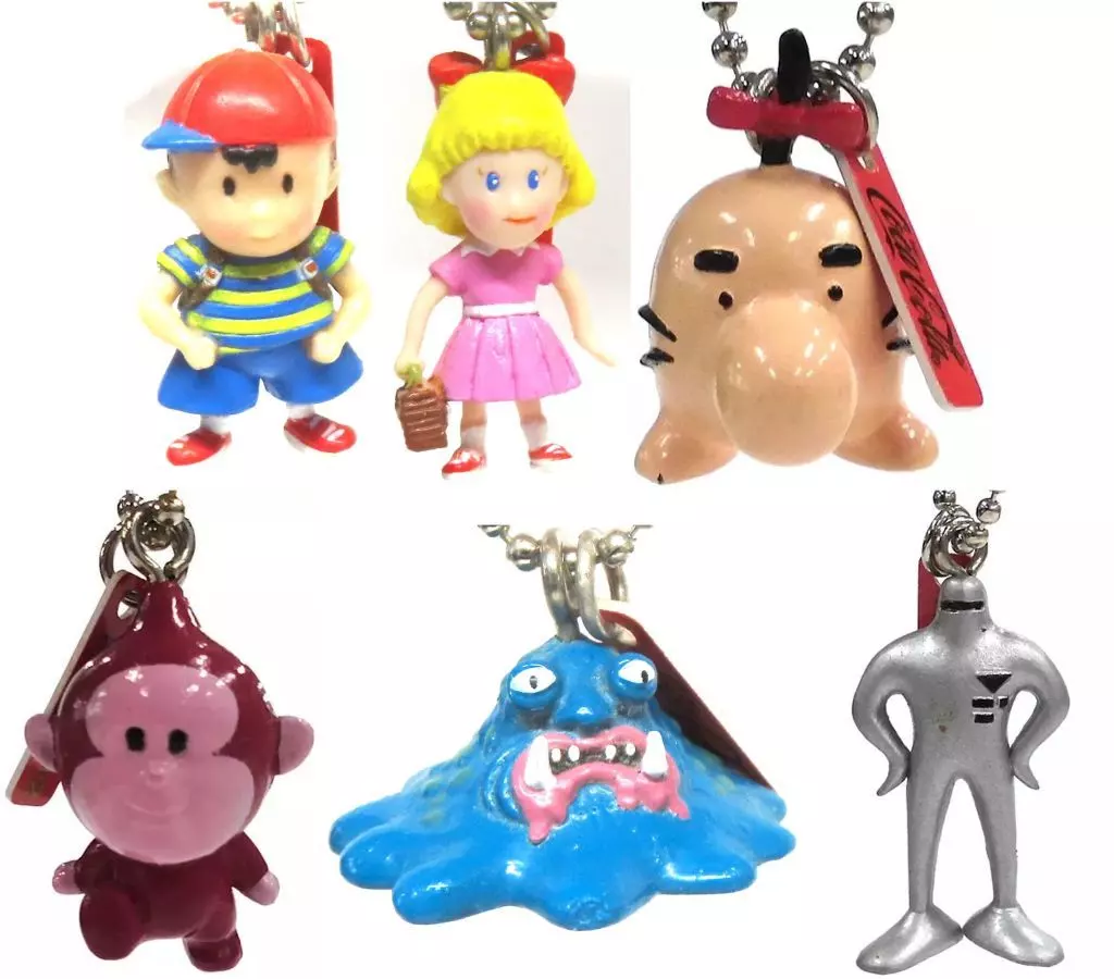全6種セット オリジナルフィギュア(キーホルダー) 「MOTHER1+2×コミュニティストア」 コカ・コーラ製品購入特典
