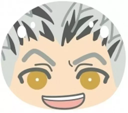 ハイキュー おまんじゅうにぎにぎマスコットA 木兎光太郎 アニメ「ハイキュー!!」 おまんじゅうにぎにぎマスコット3 A【1BOX 8