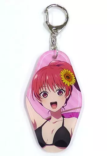 佐木咲 両面キーホルダー 水着 ver. 「カノジョも彼女×THEキャラSHOP」