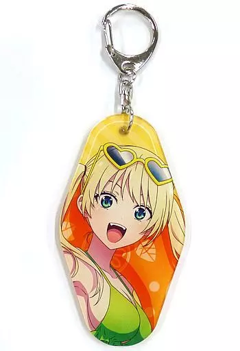 星崎理香 両面キーホルダー 水着 ver. 「カノジョも彼女×THEキャラSHOP」