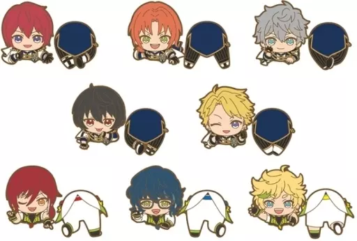 雑貨　全8種セット 「あんさんぶるスターズ!! のっかりラバークリップvol.6」