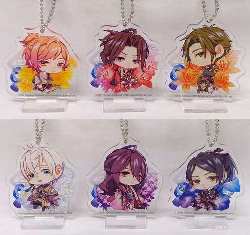 集合 描きおろしちびアクリルキーホルダー6個セット 「Switchソフト 君は雪間に希う アニメイト限定セット」 同梱特典