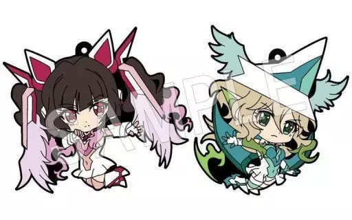 調＆切歌(バーニングエクスドライブVer.) ラバーストラップセット 「戦姫絶唱シンフォギアXV」