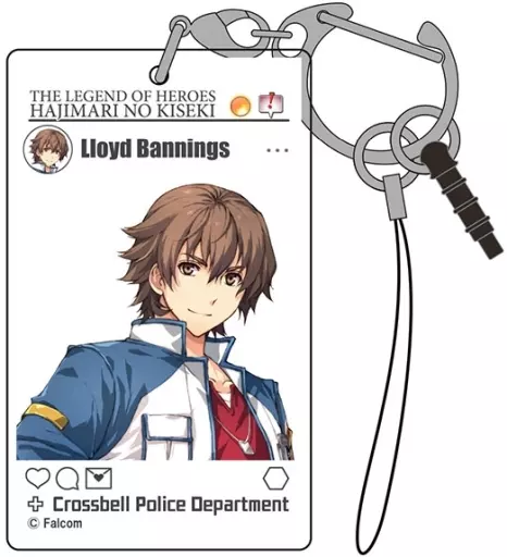ロイド・バニングス SNS風アクリルキーホルダー 「英雄伝説 創の軌跡」