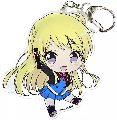 九条カレン ぺたん娘アクリルキーホルダー 「劇場版 きんいろモザイク Thank you!!」 劇場グッズ