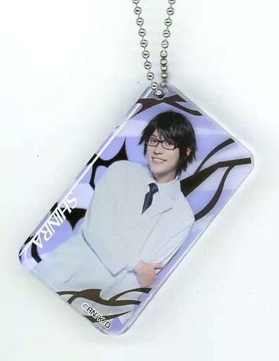 安西慎太郎(岸谷新羅) アクリルブロックキーホルダー 「舞台『デュラララ!!』～円首方足の章～」 通販限定
