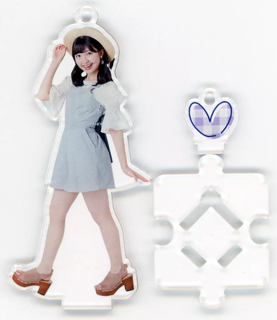 島倉りか(BEYOOOOONDS) フィギュアスタンドキーホルダー 「Salopette」 Hello! Projectオフィシャルショップ限定