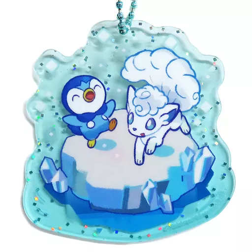 ポッチャマ＆アローラロコン 「ポケットモンスター アクリルチャームコレクション Pochama’s daily life」 ポケモンセンター限定