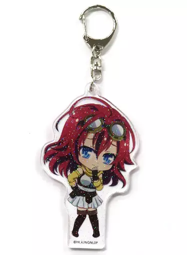 コローネ・ドーラ ラメ入りBIGアクリルキーホルダー 「ノーゲーム・ノーライフ ゼロ POP UP SHOP in ボークス秋葉原ホビー天国2」