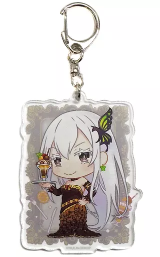 エキドナ ミニキャラアクリルキーホルダー エミリアの誕生日生活2021ver. 「Re：ゼロから始める異世界生活 Re：ゼロから始めるエミリアの誕生日生活 2021 in 渋谷マルイ」