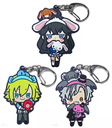 出雲霞＆卯月コウ＆鈴木勝 ラバーストラップセット 「バーチャルYouTuber にじさんじ×サンリオキャラクターズ第2弾」