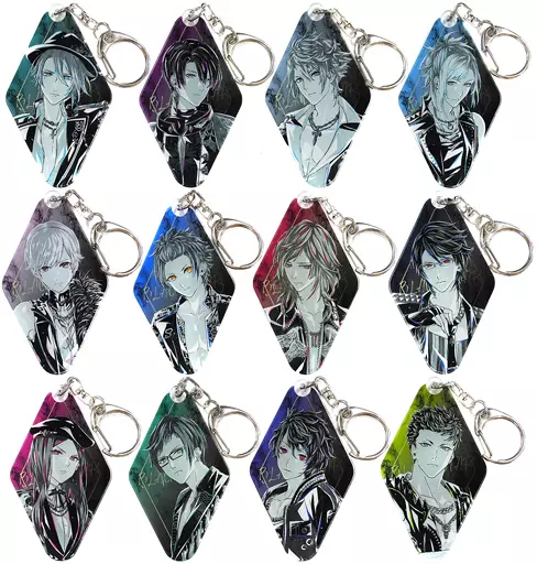 全12種セット 「ブラックスター -Theater Starless- トレーディング Ani-Art アクリルキーホルダー ver.B」