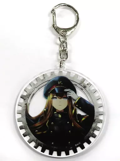 牧瀬紅莉栖(軍服) アクリルキーホルダー 「STEINS；GATE ALARM WEBくじ 時限調和のタイムピース」 D-1賞