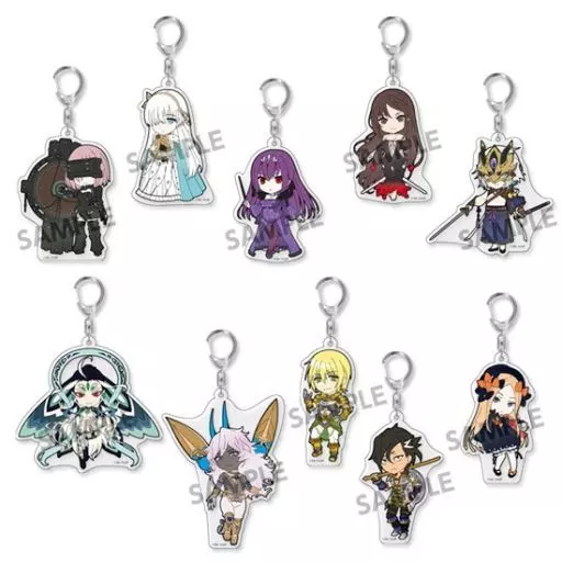 全10種セット 「ぴくりる! Fate/Grand Order トレーディングアクリルキーホルダー vol.10」