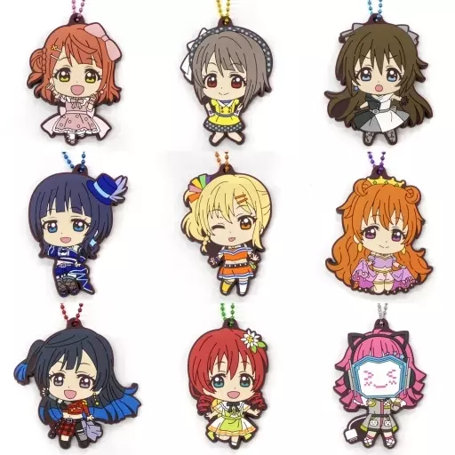 全9種セット 「ラブライブ!虹ヶ咲学園スクールアイドル同好会 カプセルラバーマスコット05」