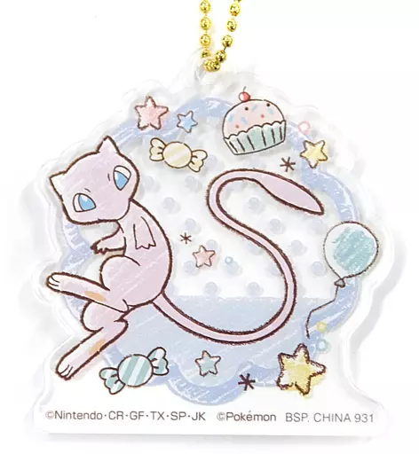 ミュウ アクリルチャーム 「一番くじ Pokemon Mimikkyu’s Sweets Party」 H賞