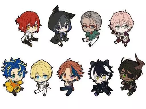 全9種セット 「ホロスターズ ぺたん娘トレーディングラバーストラップ」