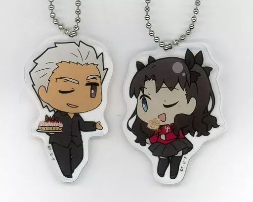 遠坂凛＆アーチャー SDアクリルチャームセット(2個入り) 「劇場版 Fate/stay night遠坂凛 2019誕生日グッズ」
