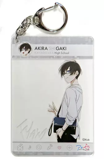 紫垣明 「アオペラ -aoppella!?- ポップアップストア in アトレ秋葉原 トレーディングSNS風アクリルキーホルダー」