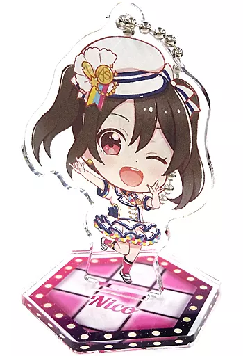 矢澤にこ 「セガコラボカフェ ラブライブ!スクフェスシリーズ 2021 スタンド付きデフォルメアクリルキーホルダー(μ’s 感謝祭2020～ONLINE～デフォルメ)」