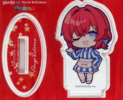 アンジュ・カトリーナ　さんばか　にじさんじ　ウェンディーズ　等身大パネル　非売品 にじさんじ』アンジュ・カトリーナが新ビジュアルをベースにしたポーズ