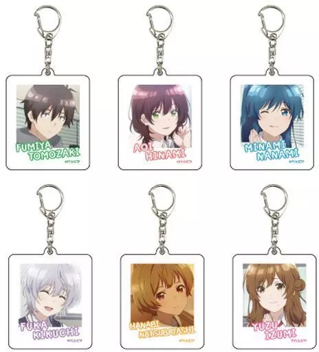 全6種セット 「弱キャラ友崎くん アクリルキーホルダー 02.場面写ver.」