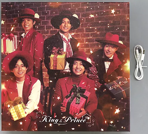 スピーカー　[当選通知書付] King ＆ Prince アートスピーカー 「King ＆ Prince×セブンイレブン」 クリスマスキャンペーン(2021)抽選賞品