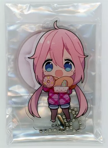 各務原なでしこ 「ゆるキャン△×DECOTTO by animatecafe トレーディングアクリルスタンドキーホルダー」