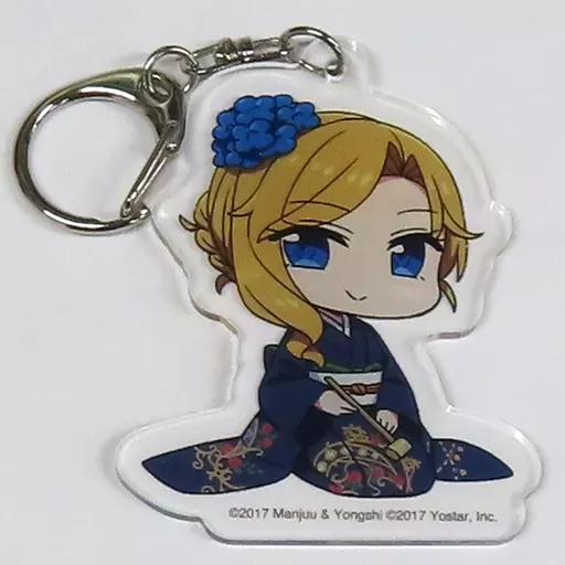 フッド アクリルキーホルダー 「アズールレーン×加賀友禅」
