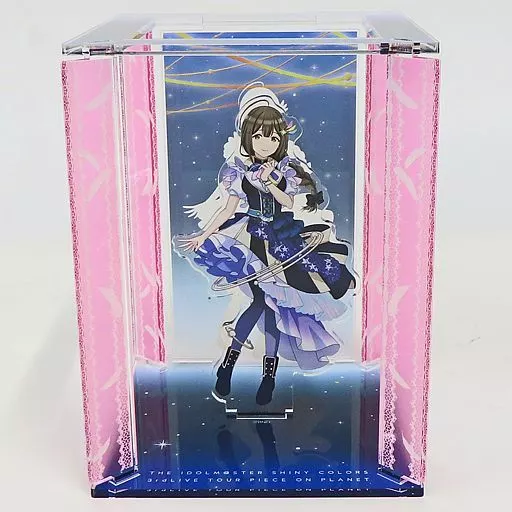 桑山千雪 公式アクリルジオラマキューブ 「THE IDOLM＠STER SHINY COLORS 3rdLIVE TOUR PIECE ON PLANET」