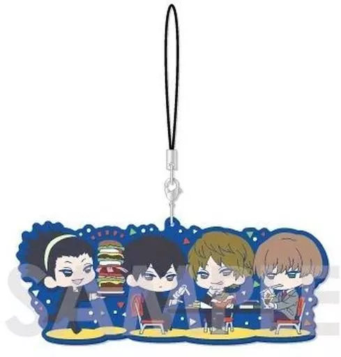 D.放課後バーガーショップ わちゃっと!ラバーストラップ 「ワールドトリガー」