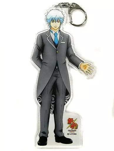 坂田銀時 アクリルキーホルダー大 「銀魂 キャラポップストア」