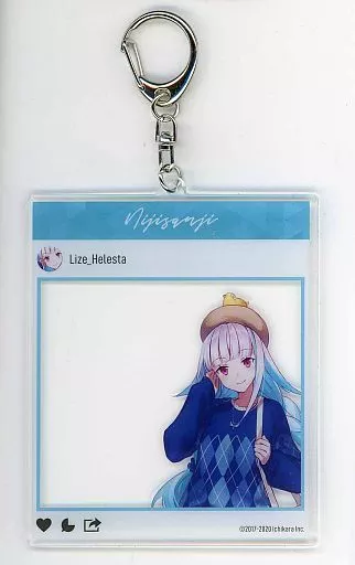 リゼ・ヘルエスタ アクリルキーホルダー 「バーチャルYouTuber にじさんじおでかけグッズ2020 リゼ・ヘルエスタグッズセット」