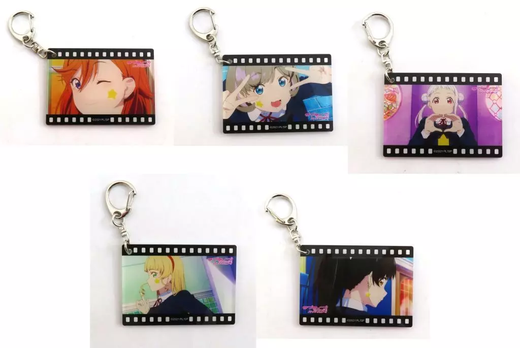 全5種セット 「ラブライブ!スーパースター!! アクリルキーホルダーコレクション」