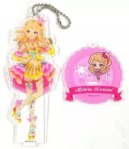 香澄真昼(ver.SPR) アクリルバッジスタンドキーホルダー 「アイカツスターズ! アイカツフレンズ!＆テヅカツ!コレクション」