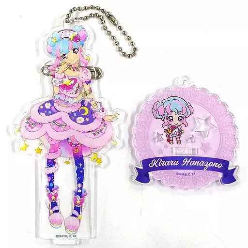 花園きらら(ver.SPR) アクリルバッジスタンドキーホルダー 「アイカツスターズ! アイカツフレンズ!＆テヅカツ!コレクション」