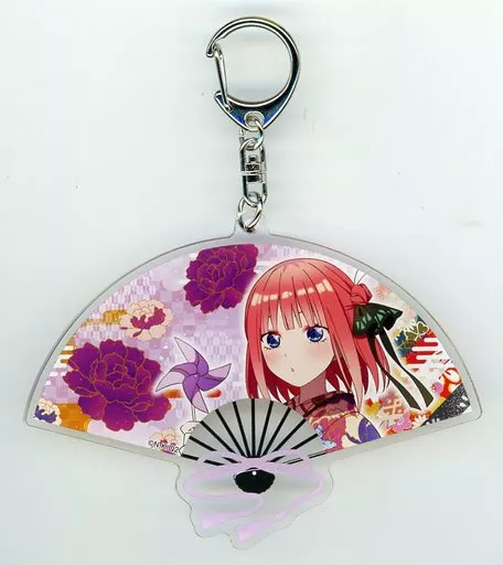 中野二乃 扇子型アクリルキーホルダー 「五等分の花嫁∬ POP UP STORE in 東急ハンズ」
