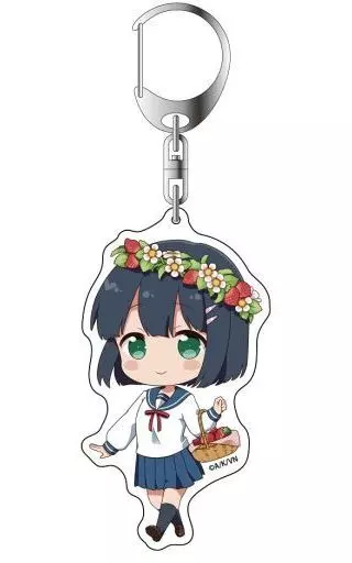 天野灯 描き下ろしアクリルキーホルダー 「となりの吸血鬼さん」