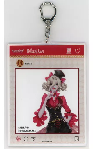 血の女王(マリー) 「Identity V 第五人格 常設カフェ(BUTLER’S CAFE) in SWEETS PARADISE 第3弾 トレーディングSNS風アクリルキーホルダー」