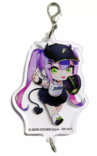 常闇トワ(北海道日本ハムファイターズ) 「バーチャルYouTuber ホロライブ×パ・リーグ6球団 連結アクリルキーホルダー」