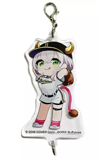 白銀ノエル(オリックス・バファローズ) 「バーチャルYouTuber ホロライブ×パ・リーグ6球団 連結アクリルキーホルダー」