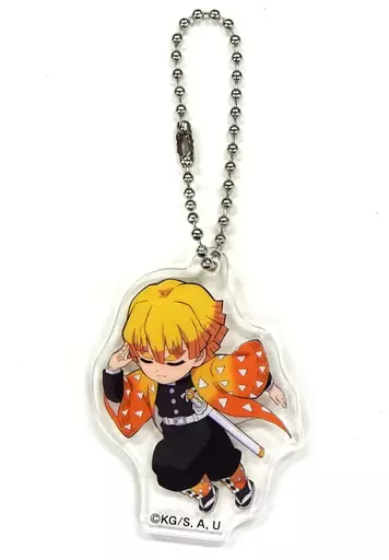 我妻善逸 「鬼滅の刃×ローソン 2021年秋 アクリルキーホルダー」