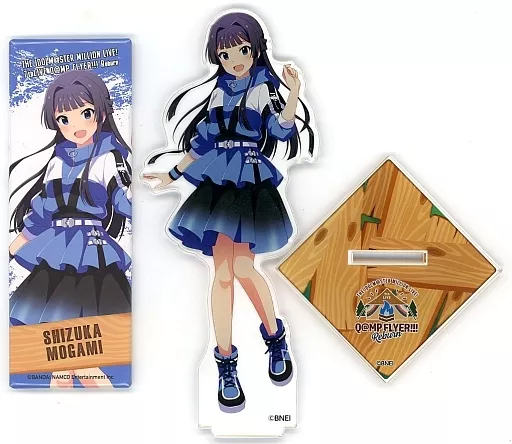 最上静香 公式アクリルスタンド＆ロング缶バッジ 「THE IDOLM＠STER MILLION LIVE! 7thLIVE Q＠MP FLYER!!! Reburn」