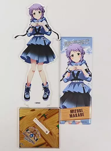 真壁瑞希 公式アクリルスタンド＆ロング缶バッジ 「THE IDOLM＠STER MILLION LIVE! 7thLIVE Q＠MP FLYER!!! Reburn」