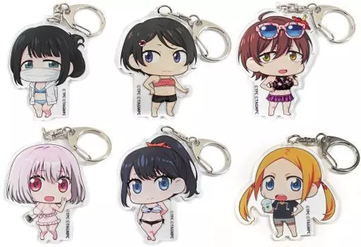 全6種セット アクリルキーホルダー 「どこプラ×くじメイト SSSS.GRIDMAN オンラインくじ」 C賞