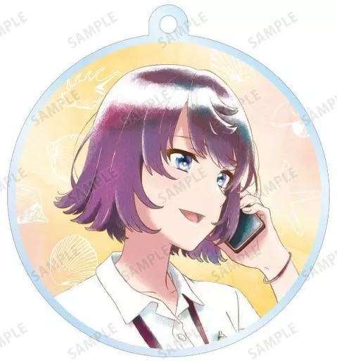 久高夏凛(A) 「白い砂のアクアトープ トレーディング Ani-Art aqua label アクリルキーホルダー」
